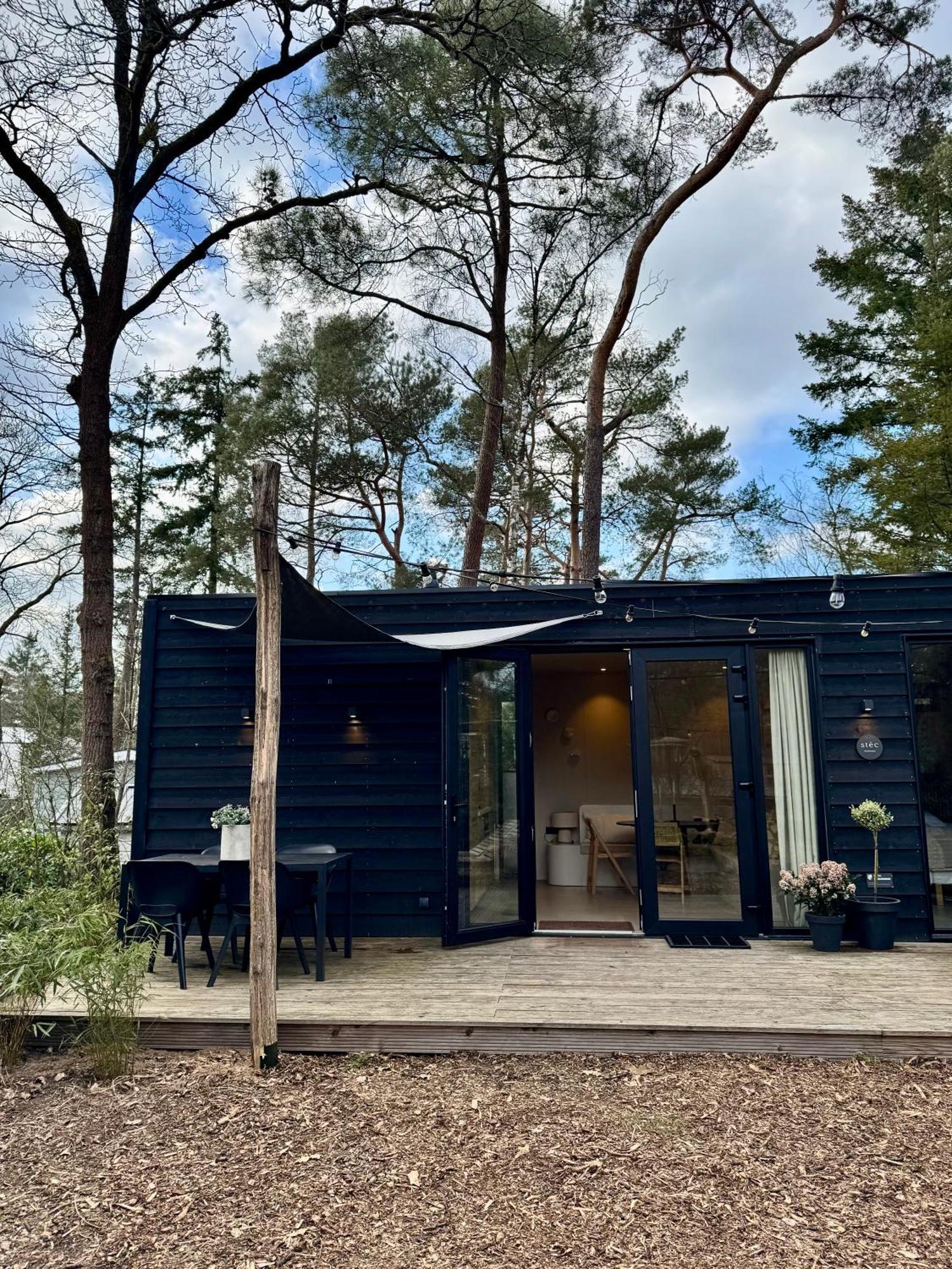 Вилла Luxe Tiny House Stec Midden Op De Veluwe In Нюнспет Экстерьер фото